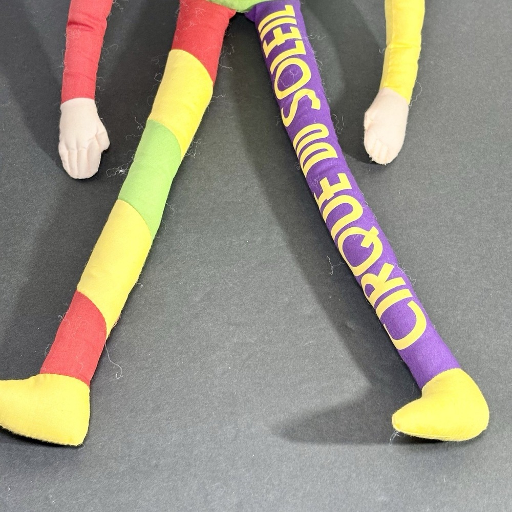 Vintage Las Vegas‎ Cirque De Soleil "O" Clown 23" Stuffed Plush - Picture 5 of 10